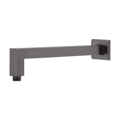 Phoenix Lexi Shower Arm 400mm Square, Brushed Carbon