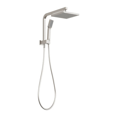 Phoenix Lexi Compact Twin Shower, Brushed Nickel