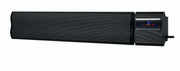 Thermogroup Lotus 1800W Wall Mounted Outdoor Heater with Remote & Wi-Fi 1240x150x215mm, Black