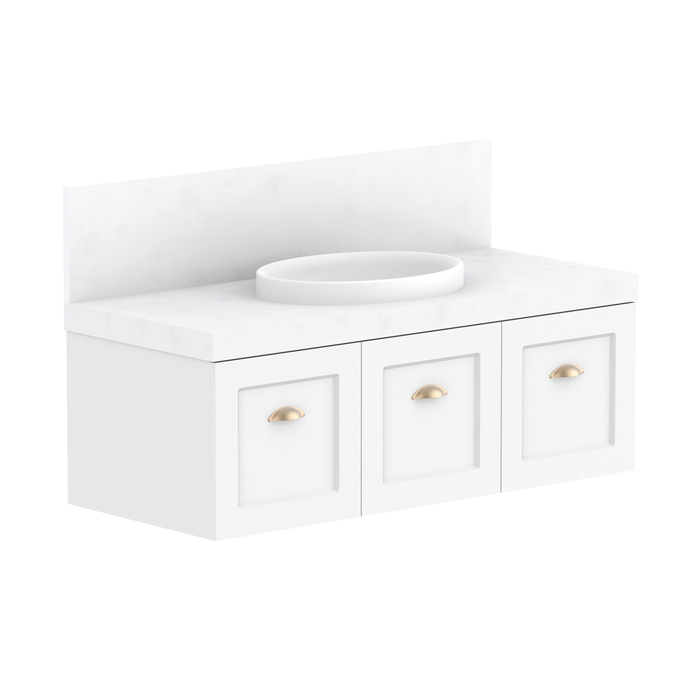 ADP London Wall Hung Vanity