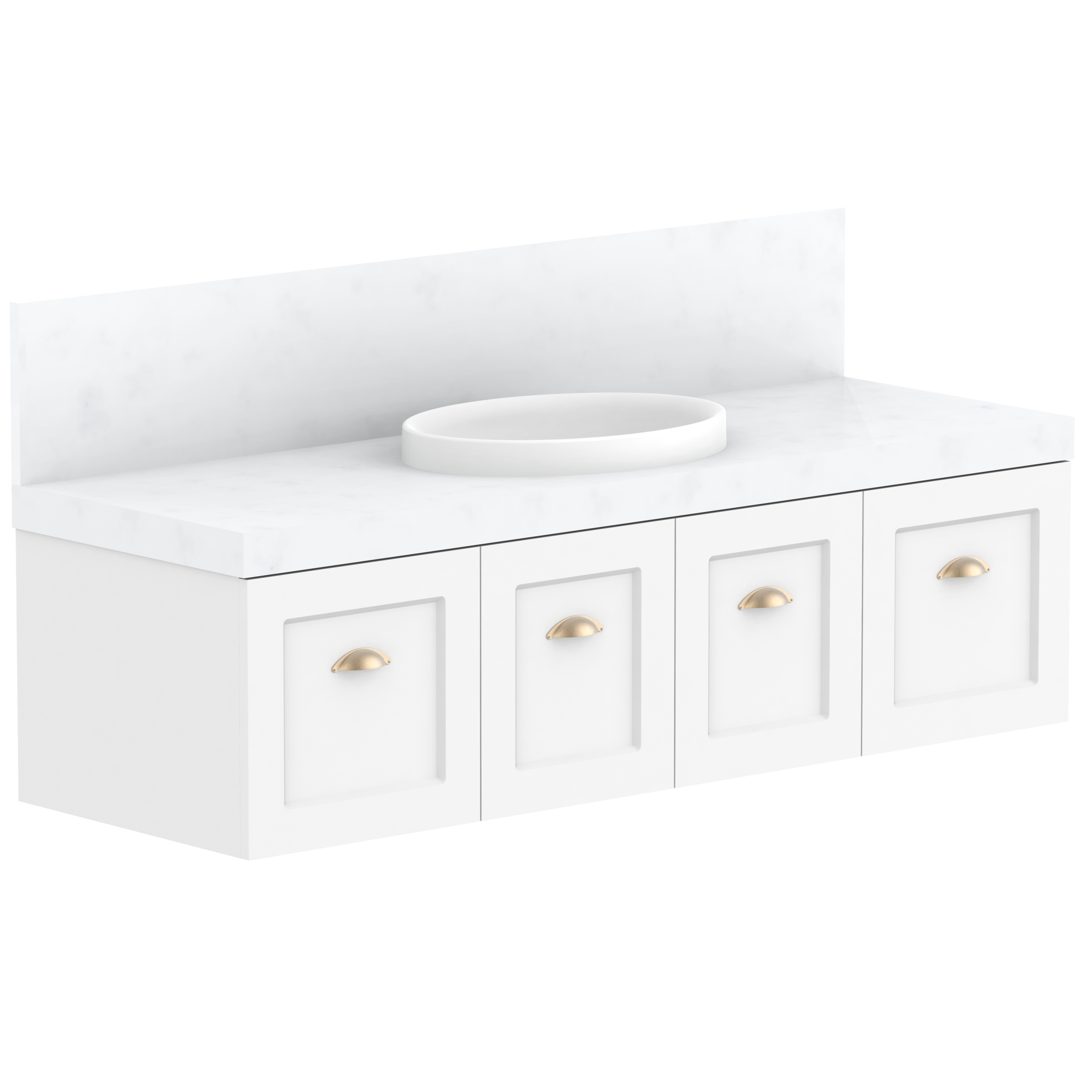 ADP London Wall Hung Vanity