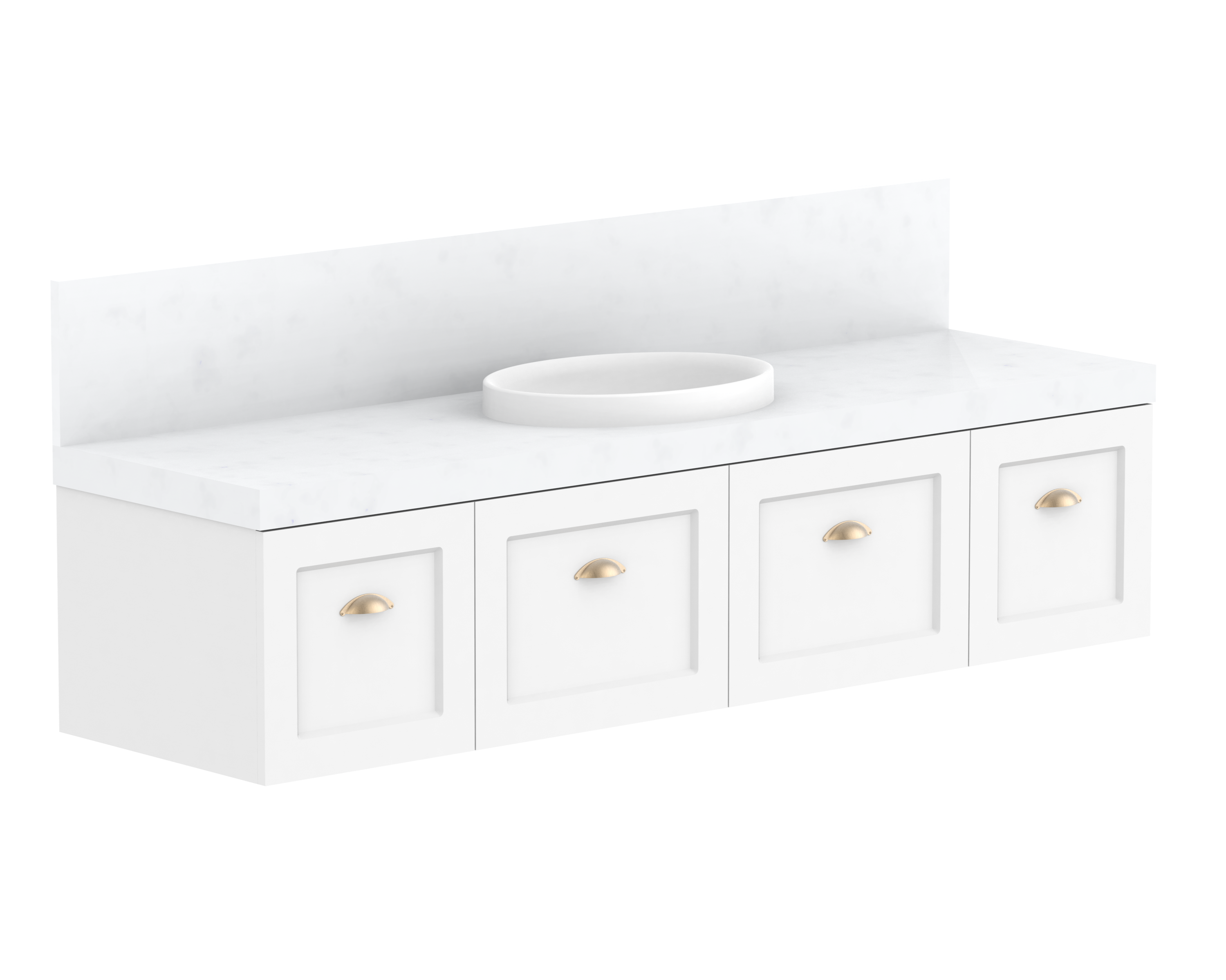 ADP London Wall Hung Vanity