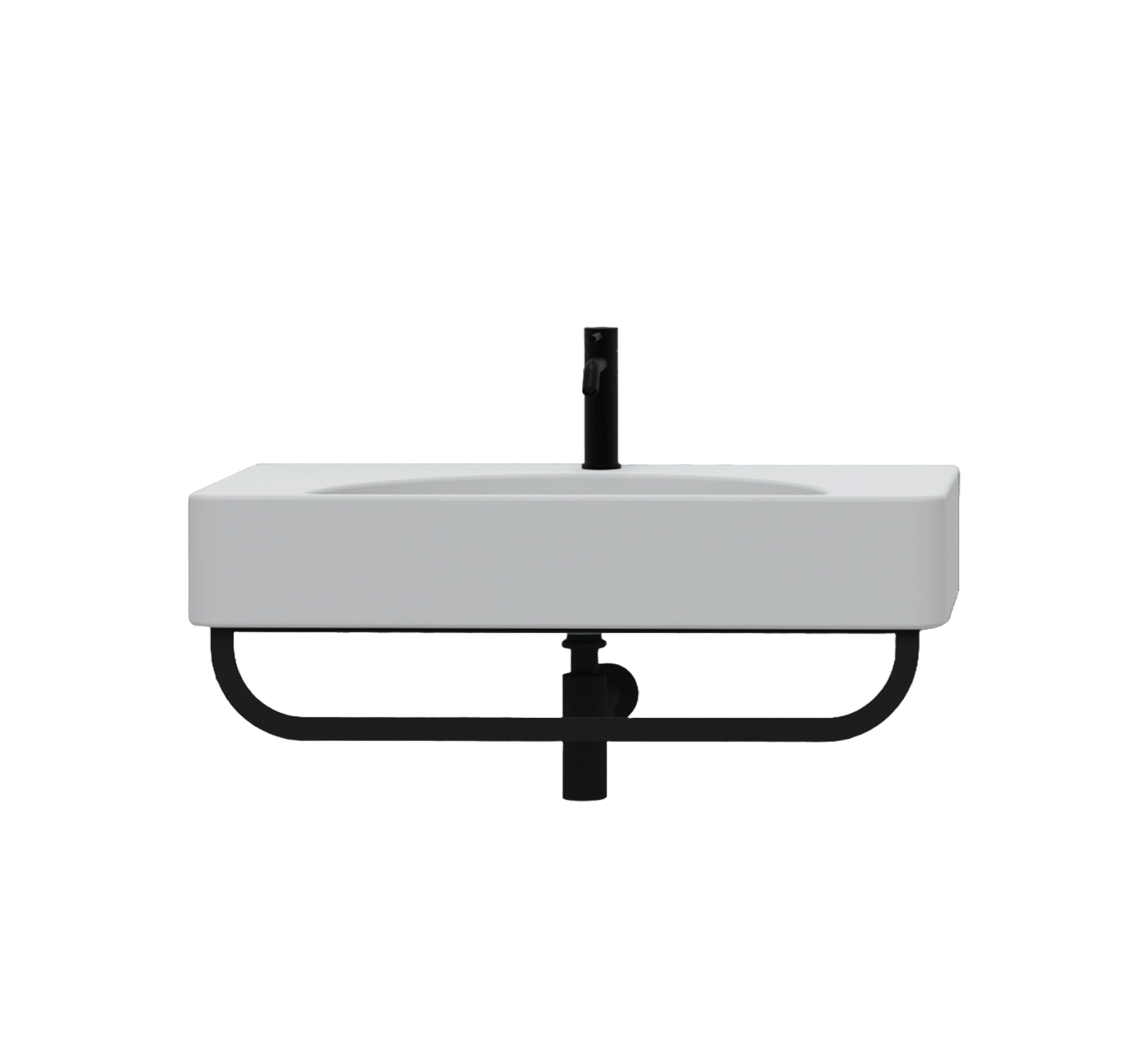 Studio Bagno Lunaris 61 Towel Rail, Matte black