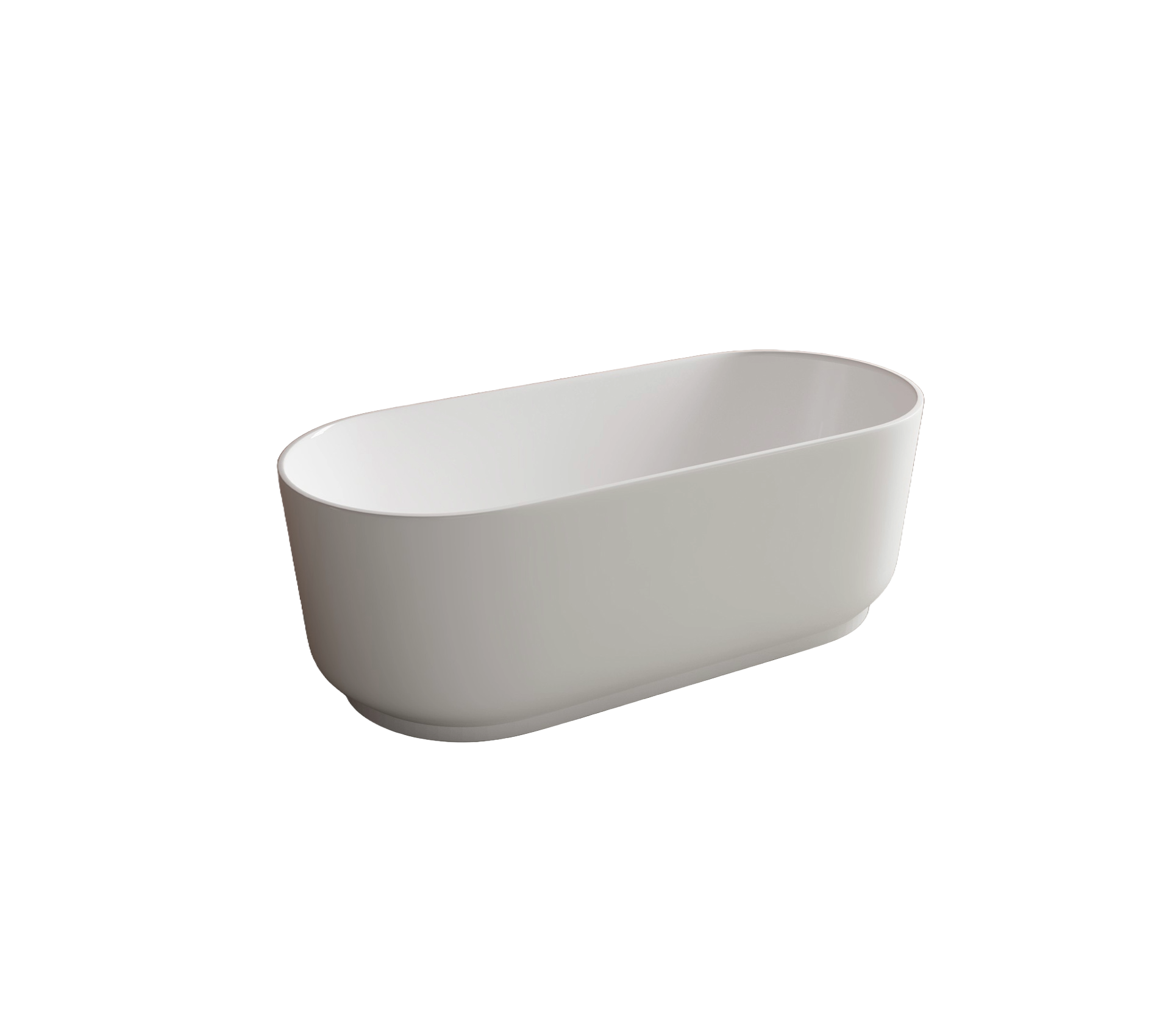 Studio Bagno Lago 1700 Freestanding Bath - Matte White