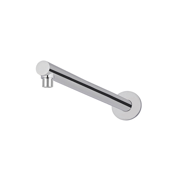 Round Wall Shower Arm 400mm, Polished Chrome