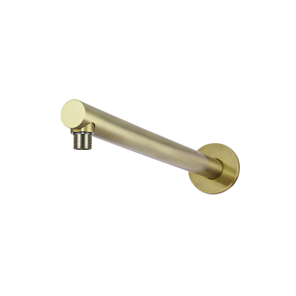 Round Wall Shower Arm 400mm, Tiger Bronze