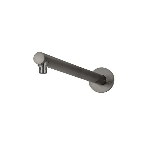 Round Wall Shower Arm 400mm, Shadow