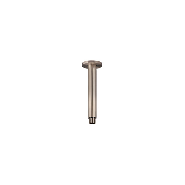Round Ceiling Shower Arm 150mm, Champagne