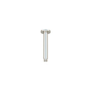 Round Ceiling Shower Arm 150mm, Brushed Nickel