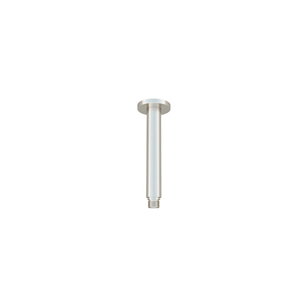 Round Ceiling Shower Arm 150mm, Brushed Nickel