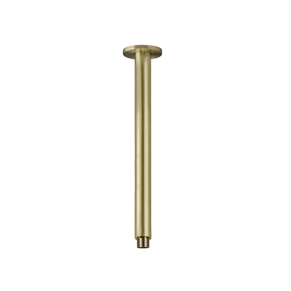 Round Ceiling Shower Arm 300mm, Tiger Bronze