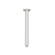 Round Ceiling Shower Arm 300mm, Brushed Nickel