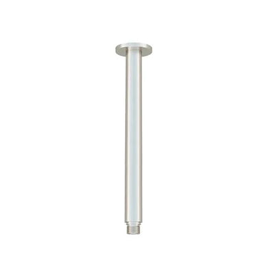 Meir Round Ceiling Shower Arm 300mm, Brushed Nickel