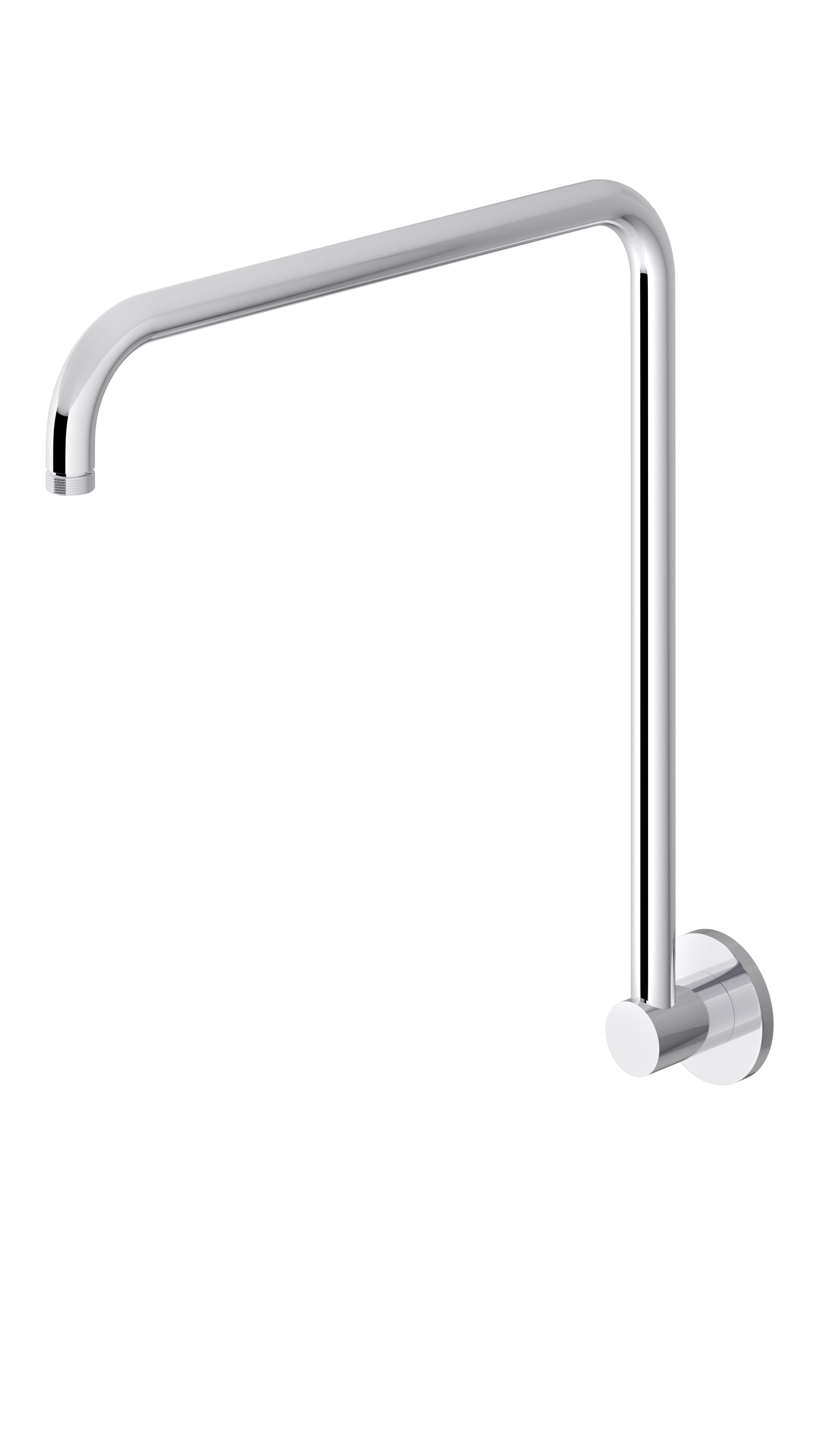 High Rise Shower Arm, Polished Chrome