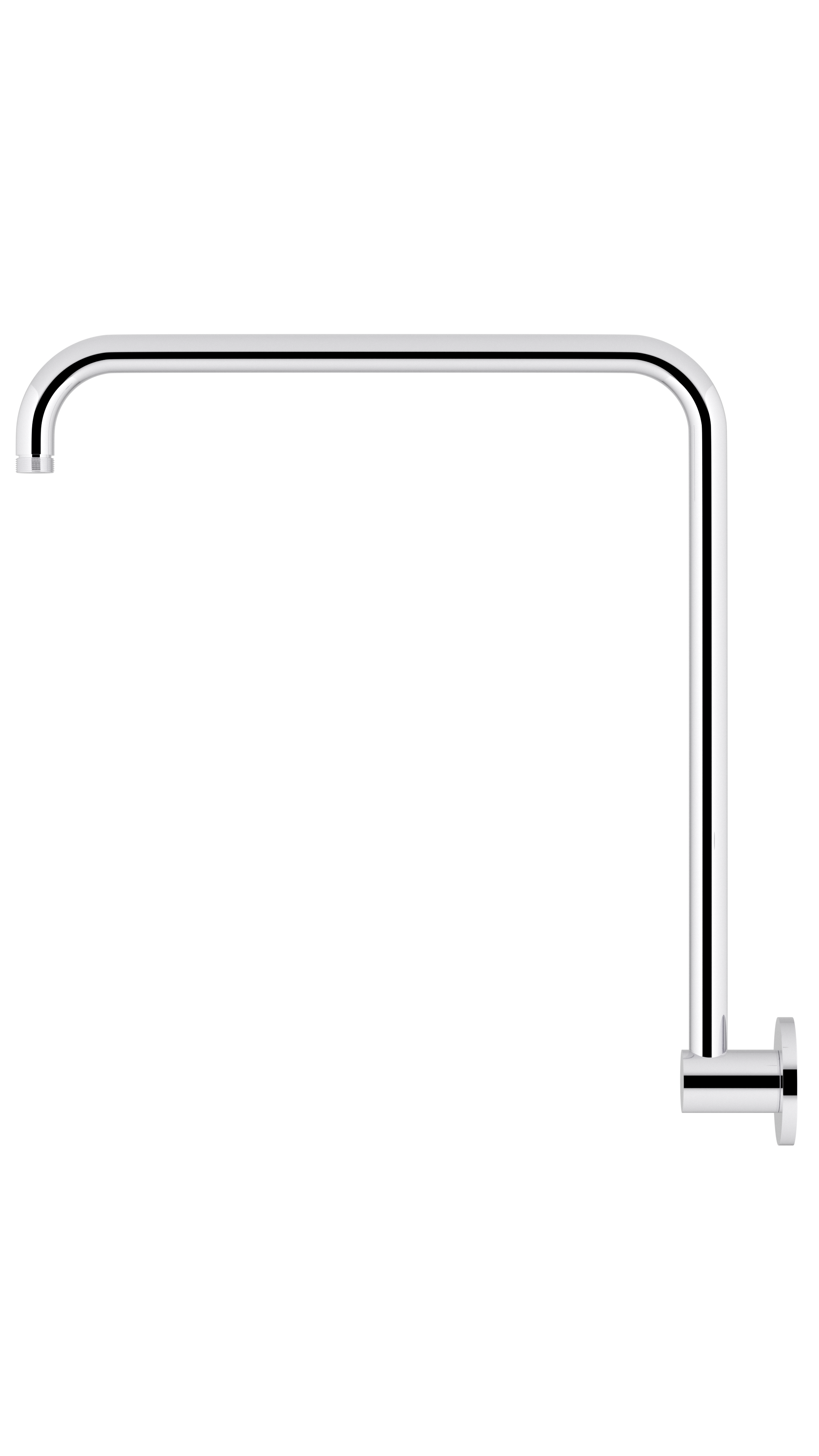 High Rise Shower Arm, Polished Chrome