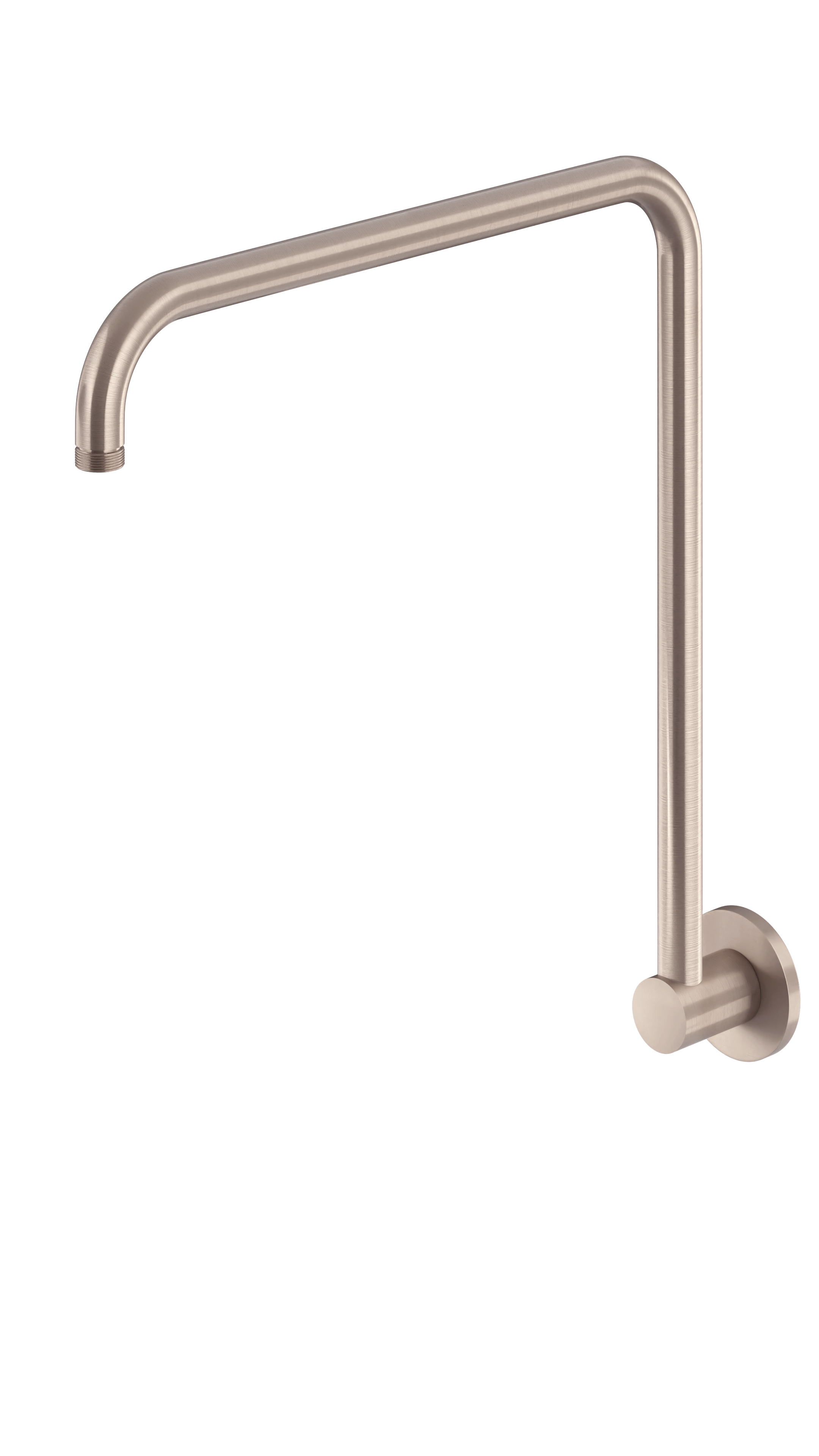High Rise Shower Arm, Champagne