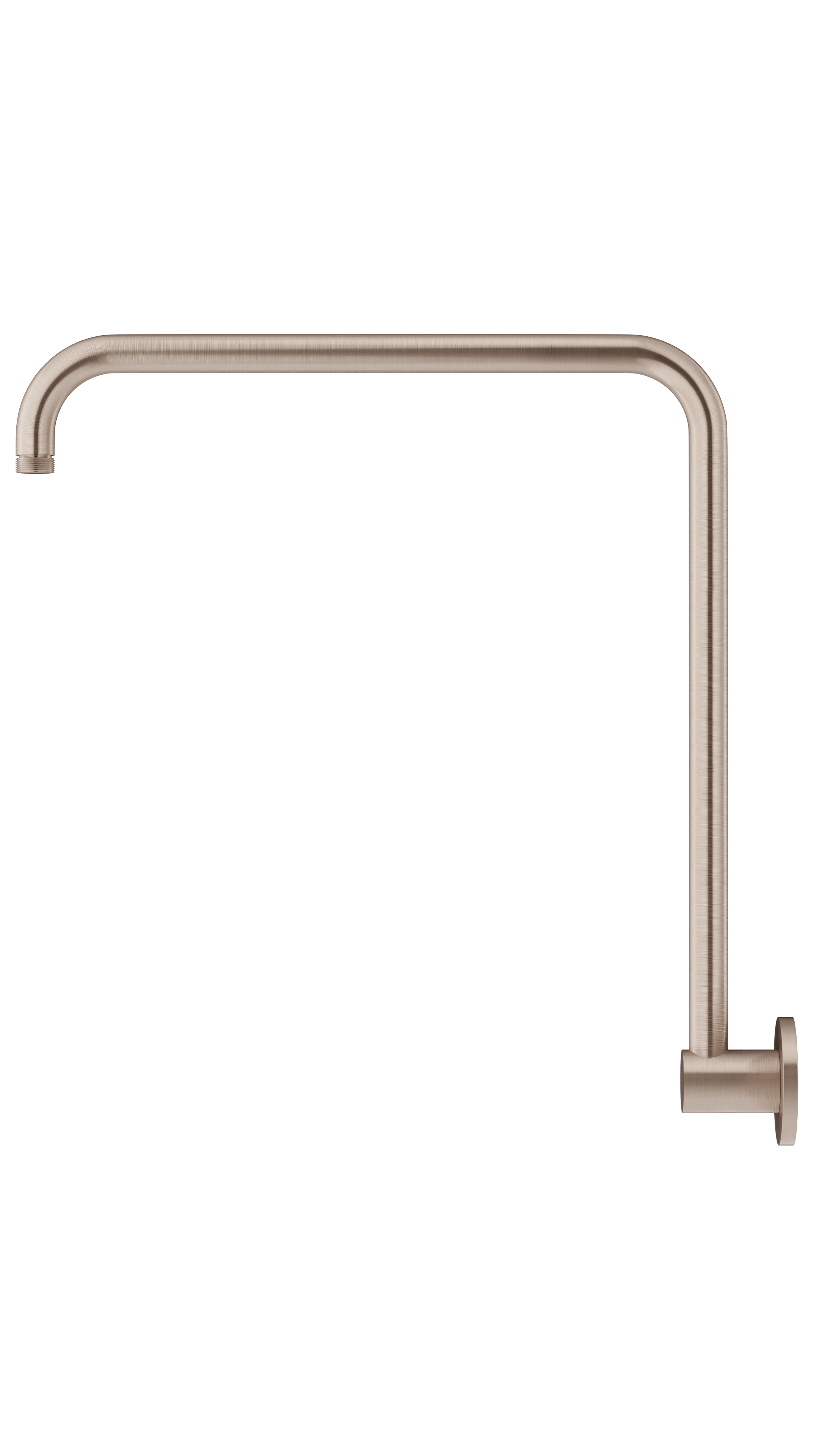 High Rise Shower Arm, Champagne