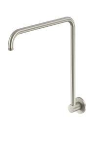 High Rise Shower Arm, Brushed Nickel