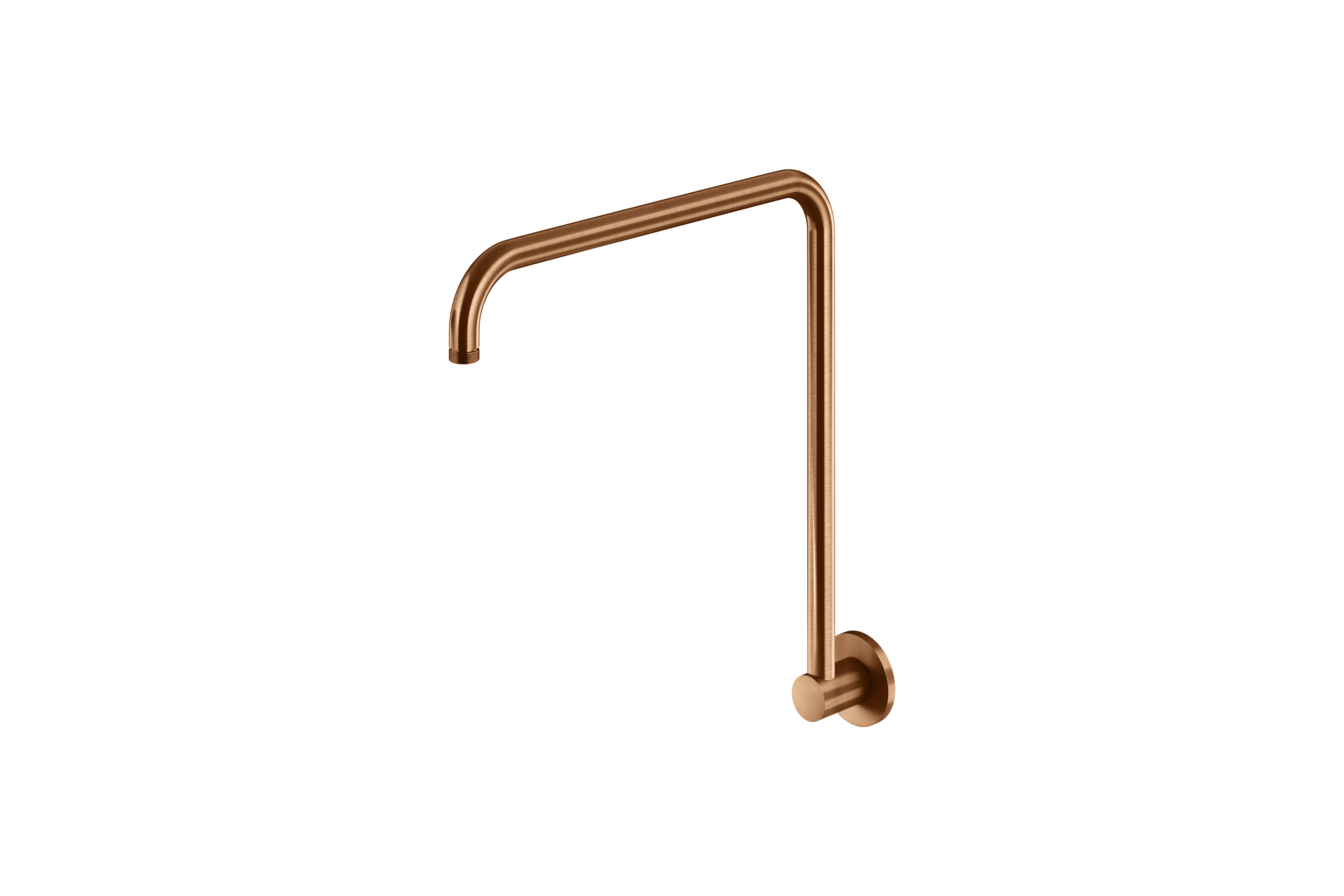 High Rise Shower Arm, Lustre Bronze