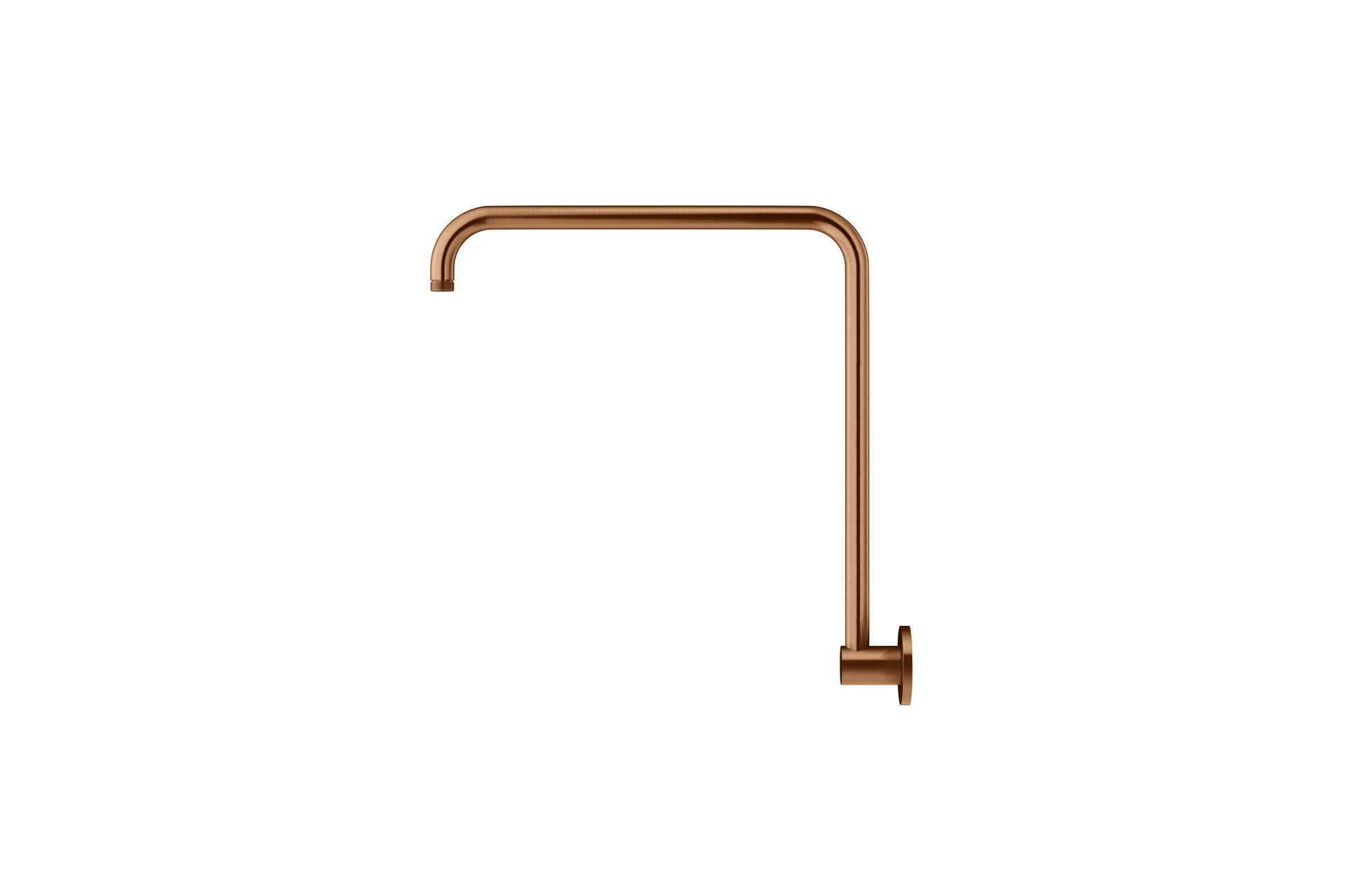 High Rise Shower Arm, Lustre Bronze