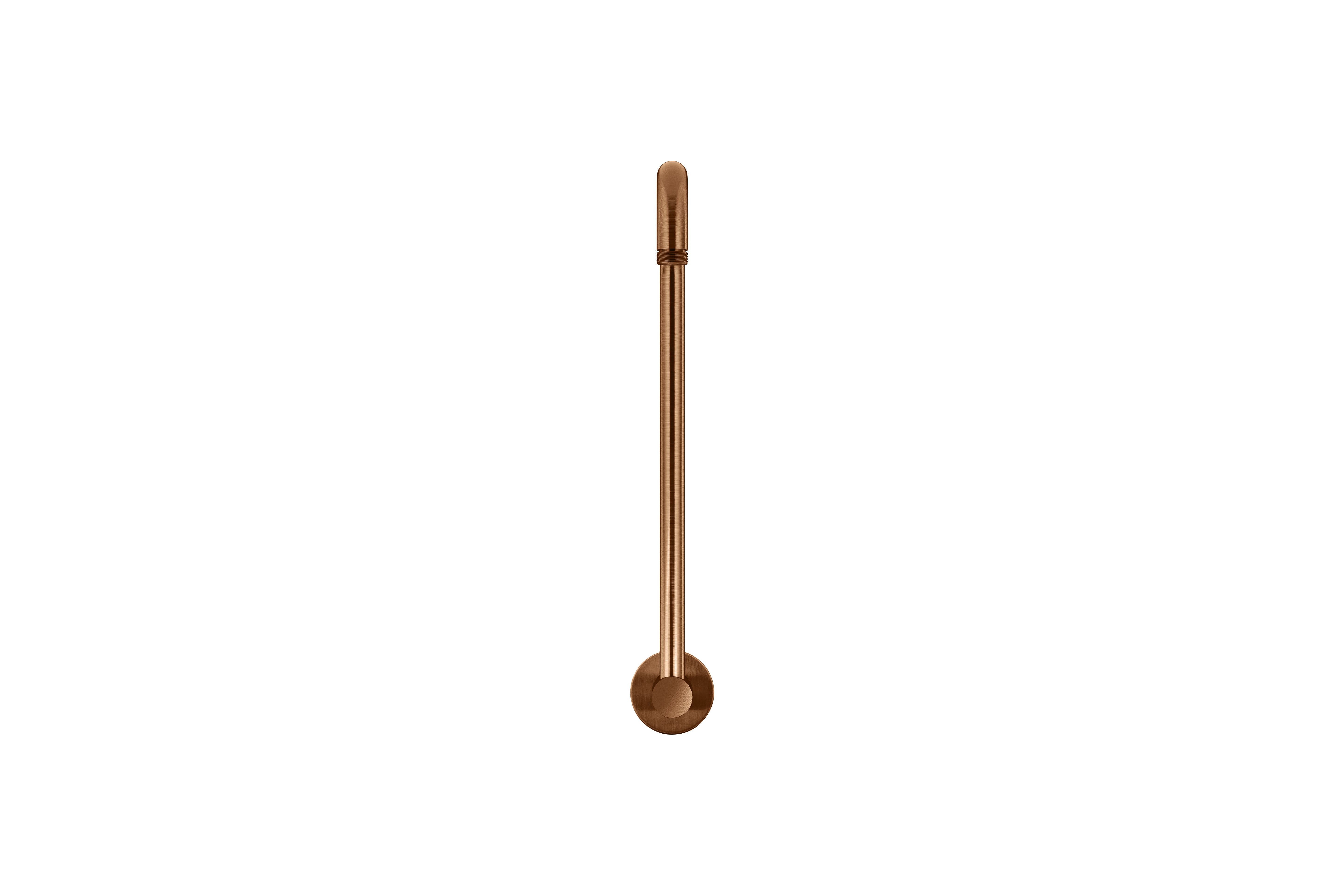 High Rise Shower Arm, Lustre Bronze
