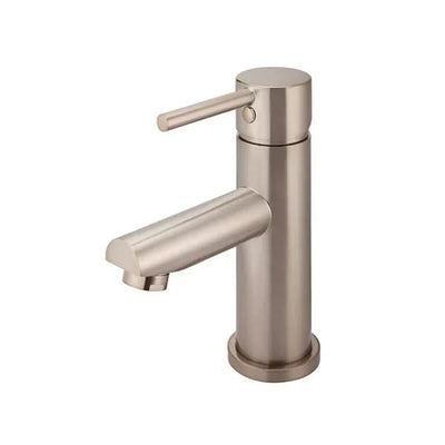 Meir Round Basin Mixer, Champagne