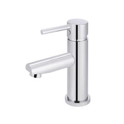 Round Basin Mixer, Polished Chrome