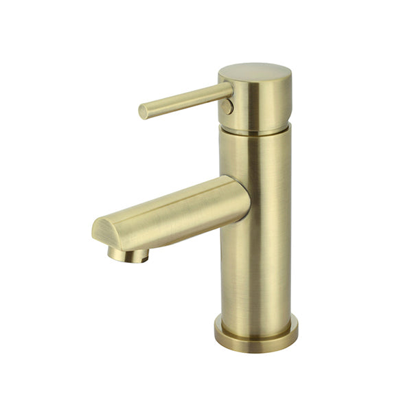 Round Basin Mixer, Tiger Bronze