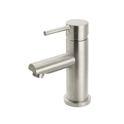 Round Basin Mixer, Brushed Nickel