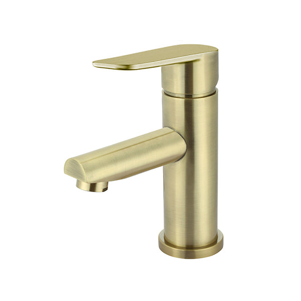 Round Paddle Basin Mixer, Tiger Bronze