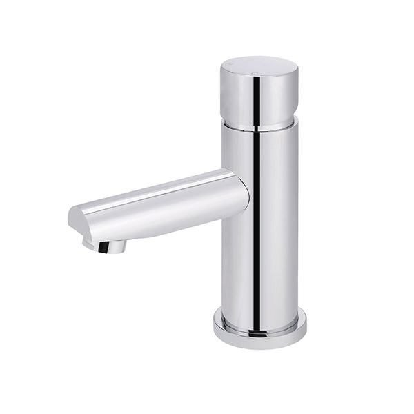 Round Pinless Basin Mixer, Polished Chrome