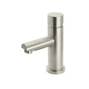 Round Pinless Basin Mixer, Brushed Nickel