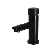 Round Pinless Basin Mixer, Matte Black