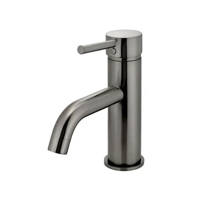 Meir Round Basin Mixer Curved, Shadow