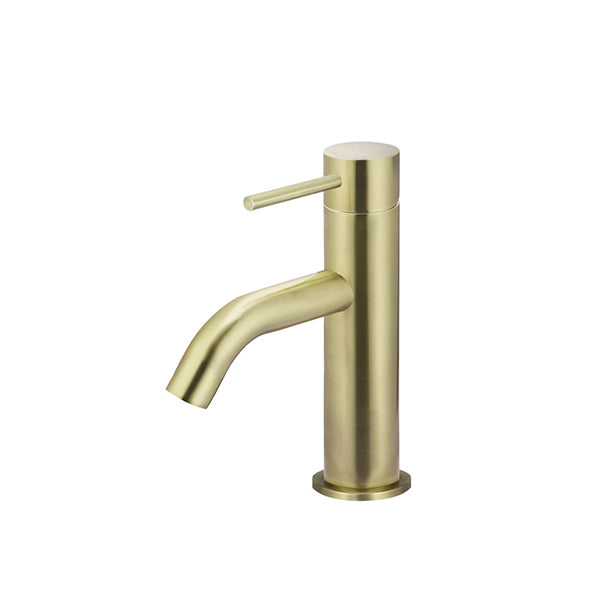Piccola Basin Mixer Tap, Tiger Bronze