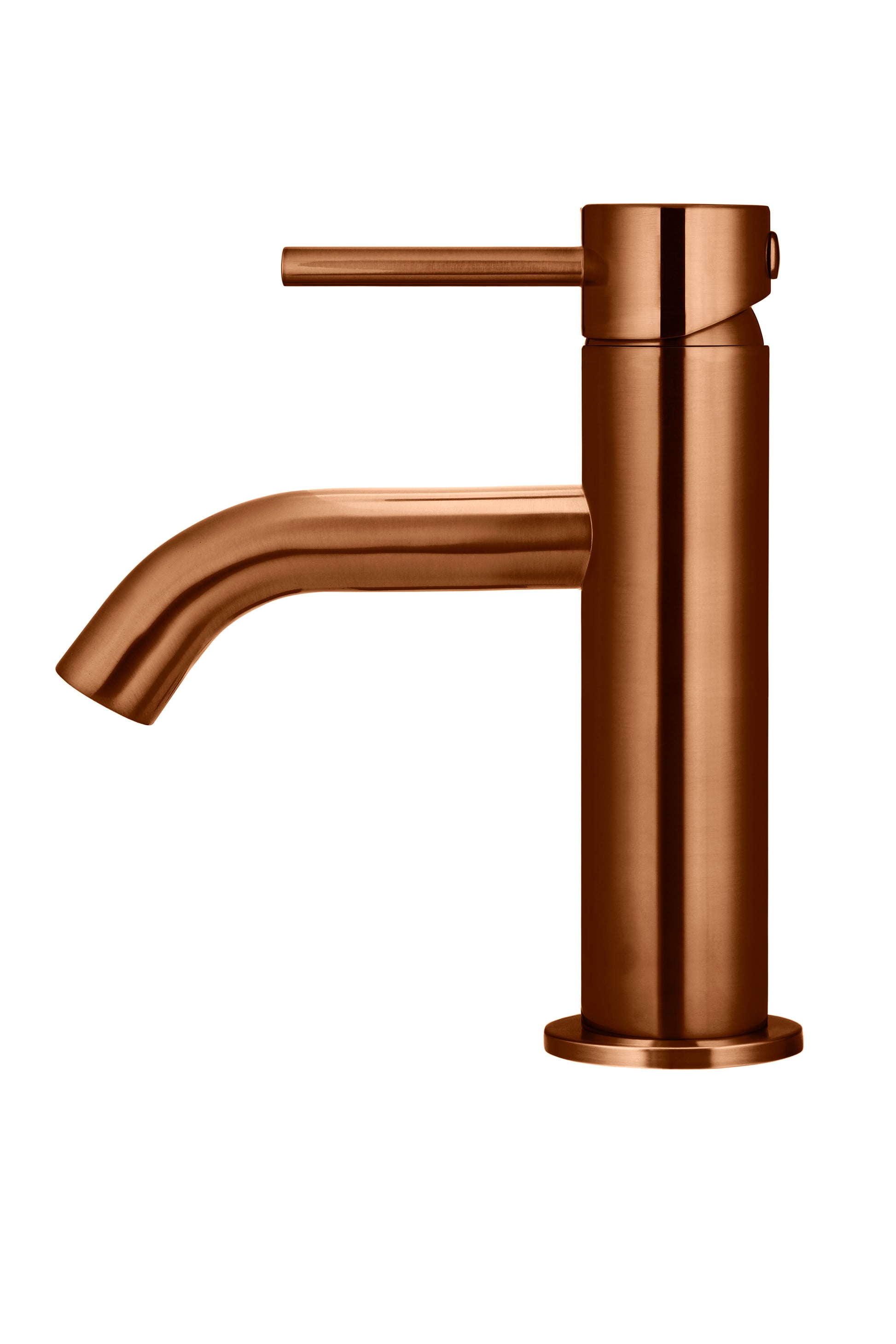 Piccola Basin Mixer Tap, Lustre Bronze