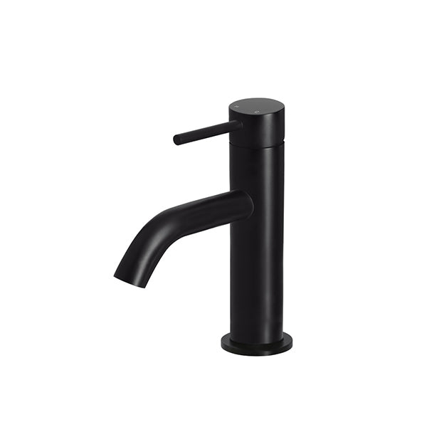 Piccola Basin Mixer Tap, Matte Black