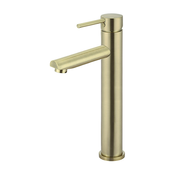 Round Tall Basin Mixer, Tiger Bronze