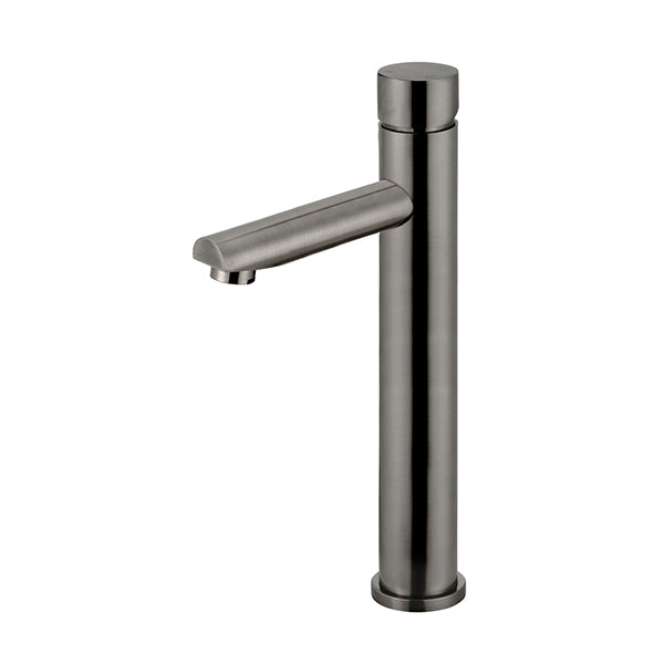 Round Pinless Tall Basin Mixer, Shadow