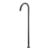 Round Freestanding Bath Spout, Shadow