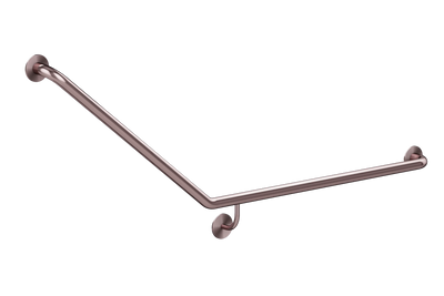Meir care range 40 degree Right Side grab rail, Champagne
