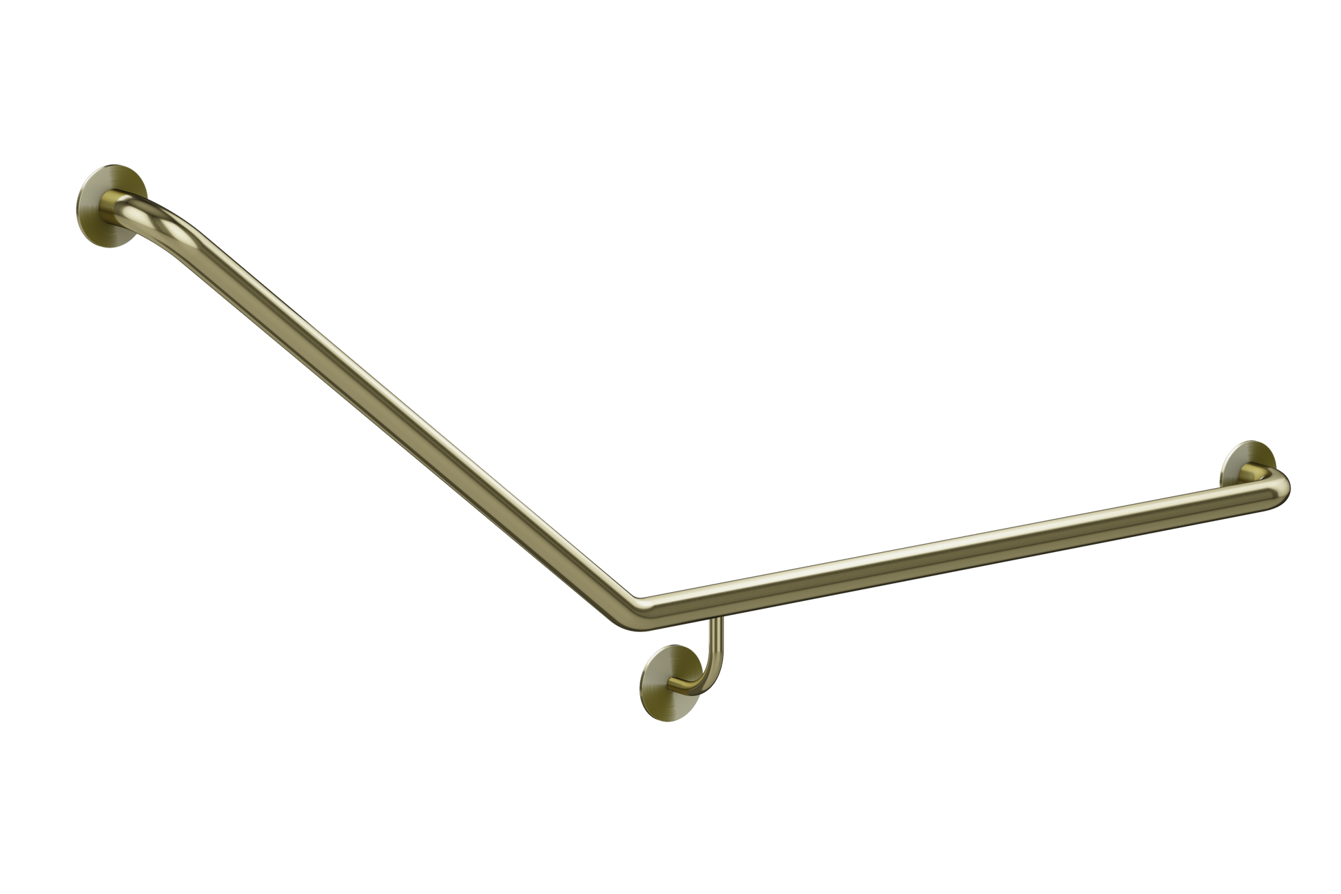 care range 40 degree Right Side grab rail, Tiger Bronze