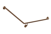 care range 40 degree Right Side grab rail, Lustre Bronze