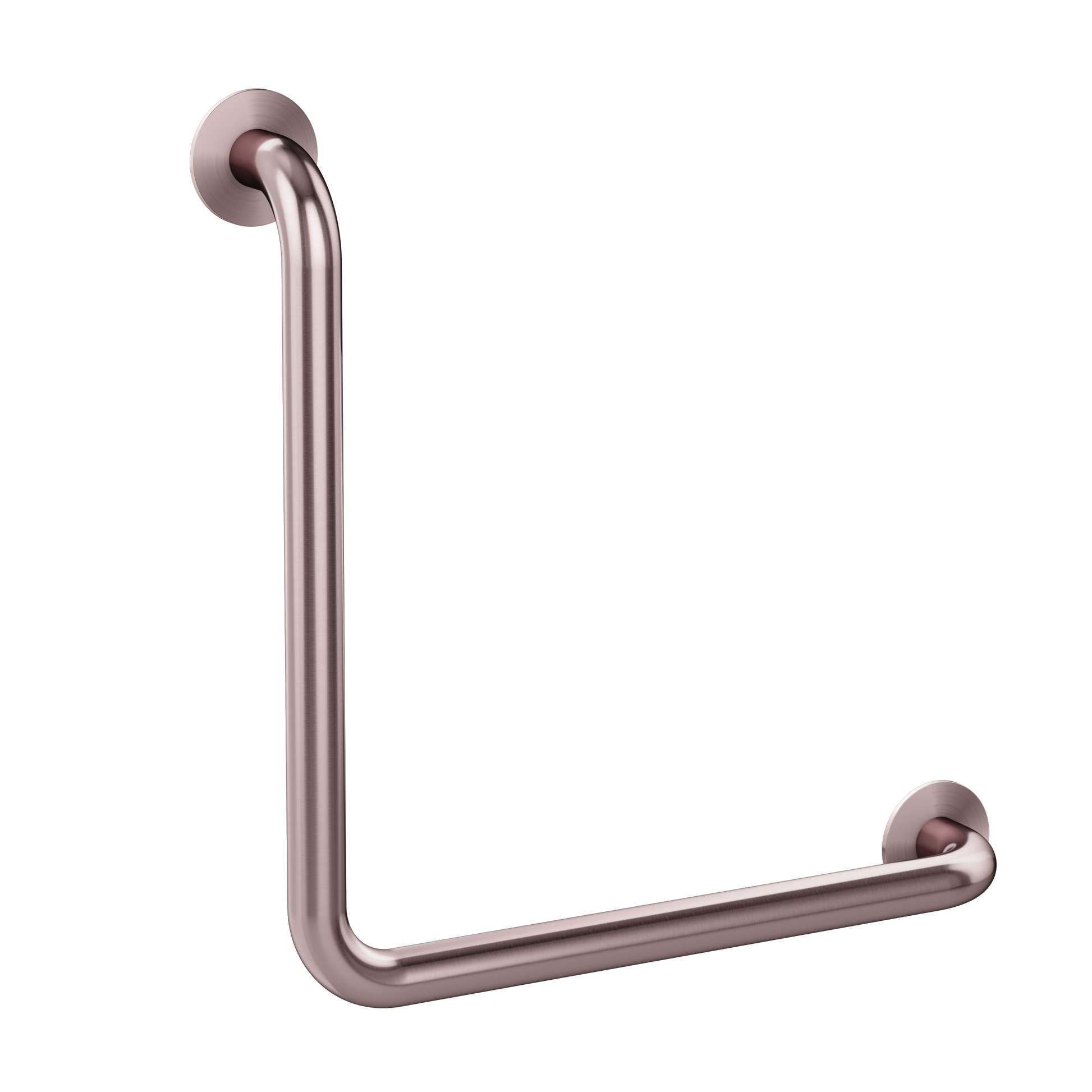 care range 90 degree grab rail 450mm, Champagne
