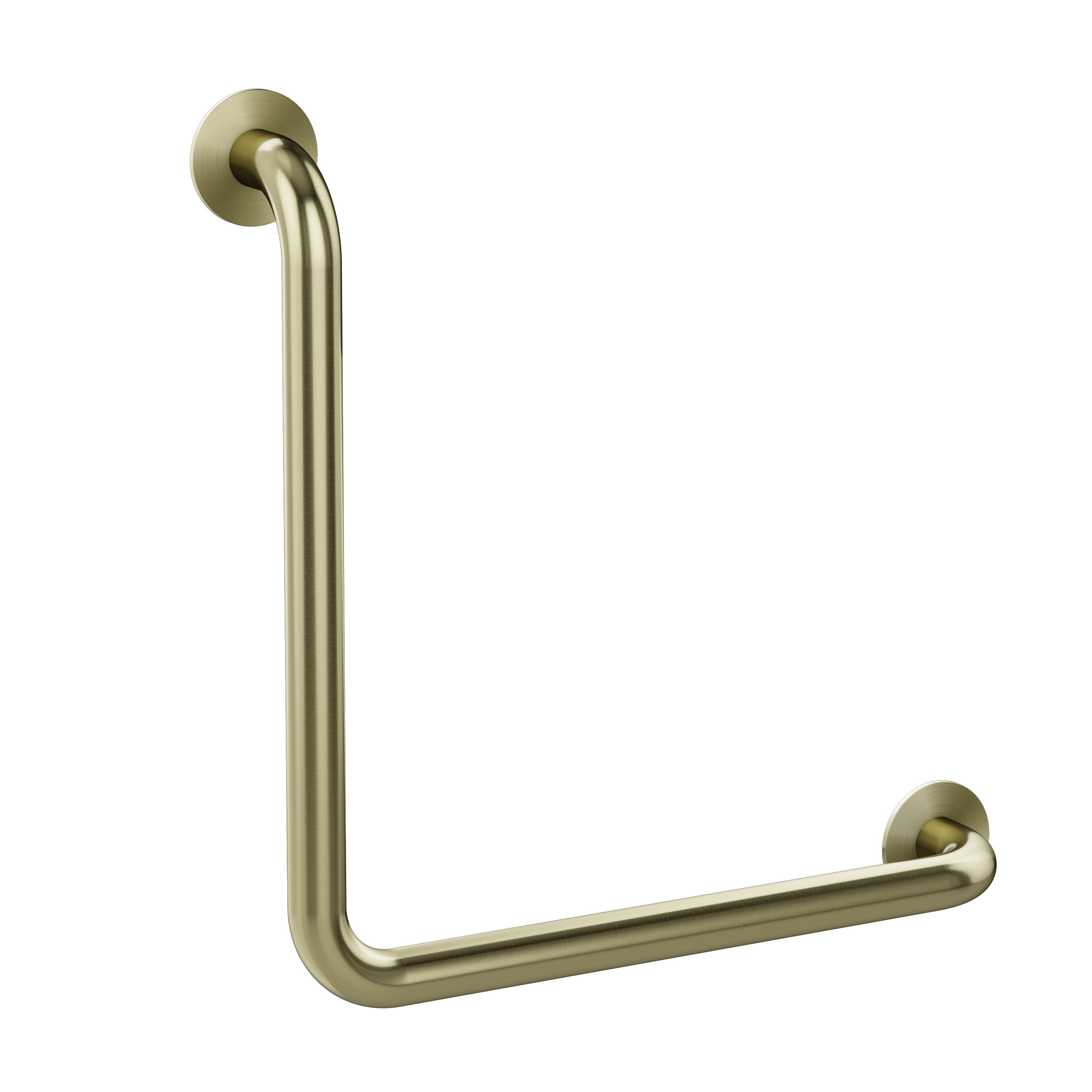 care range 90 degree grab rail 450mm, Tiger Bronze