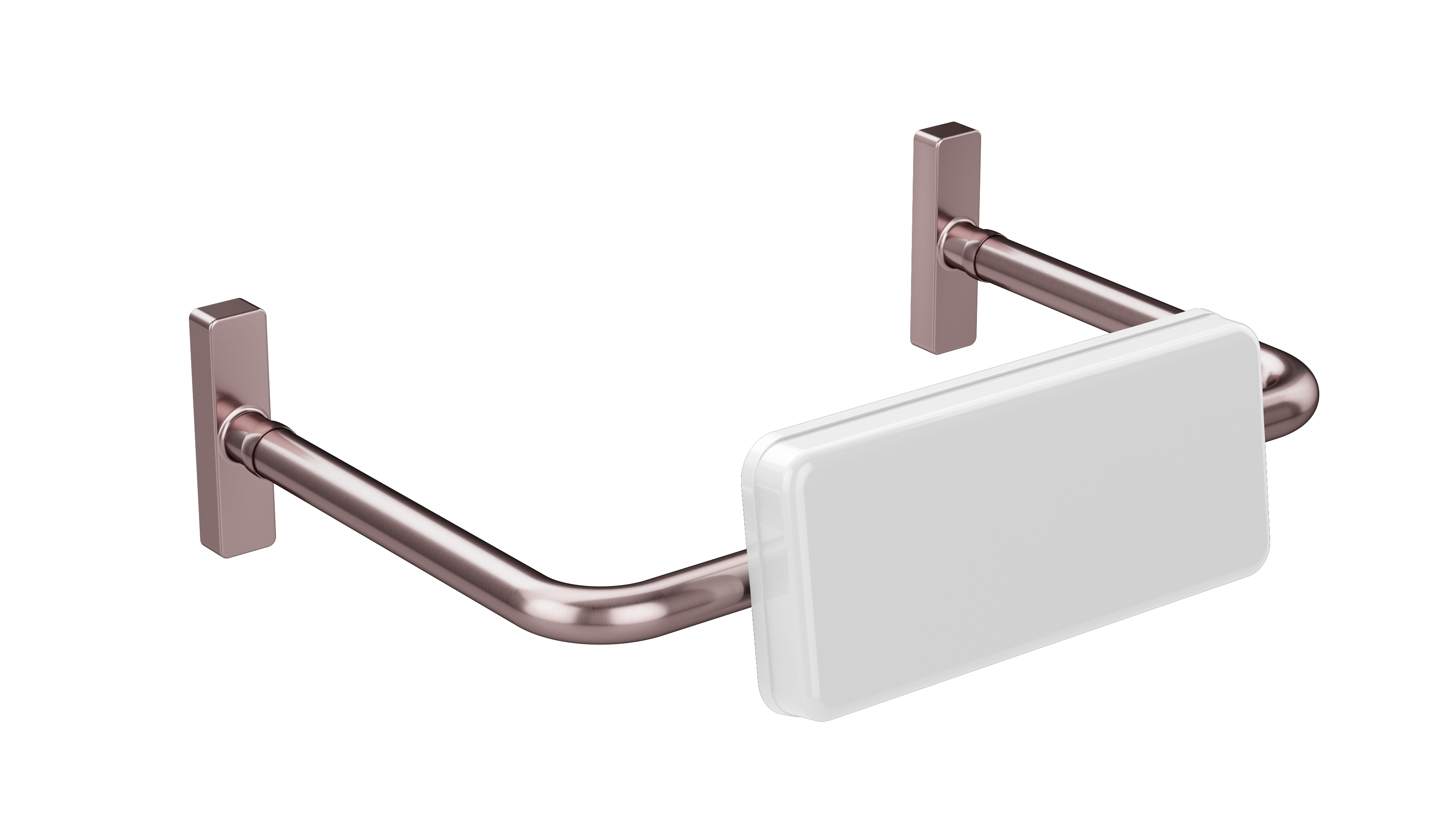 care range toilet back rest, Champagne