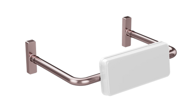 Meir care range toilet back rest, Champagne
