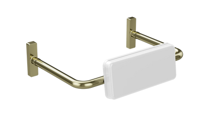 Meir care range toilet back rest, Tiger Bronze