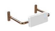 care range toilet back rest, Lustre Bronze