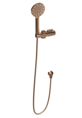 Meir care range hand shower sliding bracket set, Lustre Bronze